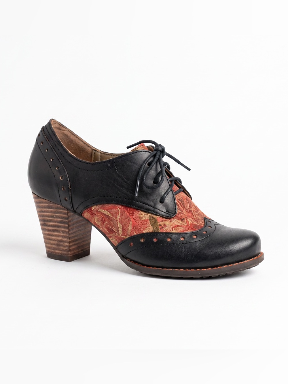 L'ARTISTE LEATHER MARIVEL ANKLE BOOTIES ARTSY BOHO 37/ US 6.5